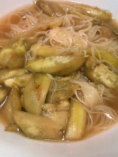 母の味!なす素麺-レシピのメイン写真