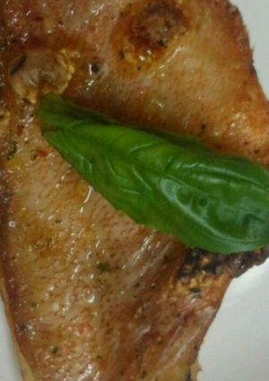 白身魚のバジルオイル焼き！-レシピのメイン写真