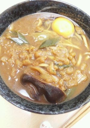 名古屋の味☆こってり味噌煮込みうどん♪-レシピのメイン写真
