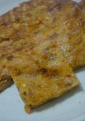 納豆キムチちぢみ-レシピのメイン写真