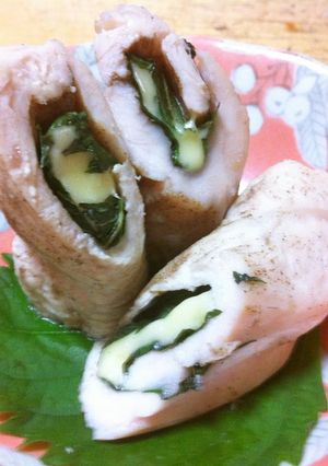 レンジで簡単！鶏ささみのチーズロール-レシピのメイン写真