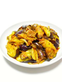 茄子とシメジのバジル風味炒め♪-レシピのメイン写真