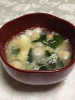 ふんわり卵のお吸い物♪-レシピのメイン写真