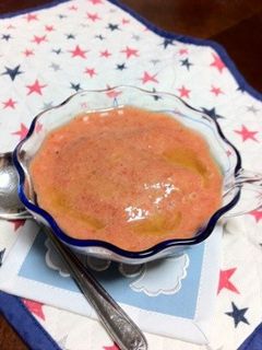 超簡単♪冷製トマトスープ-レシピのメイン写真