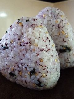 ゆかりごはん(おにぎり)-レシピのメイン写真