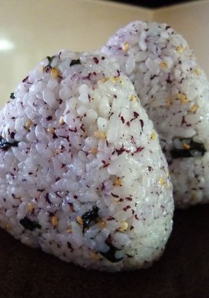 ゆかりごはん（おにぎり）-レシピのメイン写真