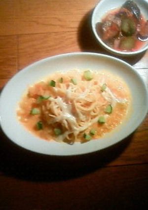 にんじんクリームパスタ-レシピのメイン写真