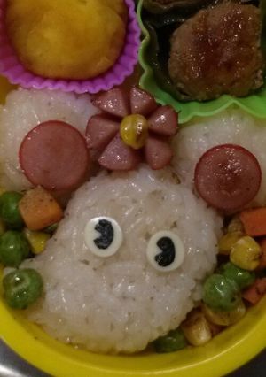 キャラ弁■ネズミ弁当-レシピのメイン写真