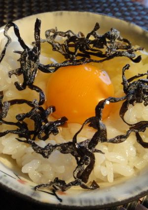 ふじっこ卵かけごはん-レシピのメイン写真