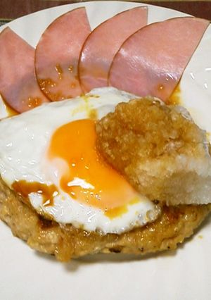 サッパリおろしのハンバーグ♬-レシピのメイン写真