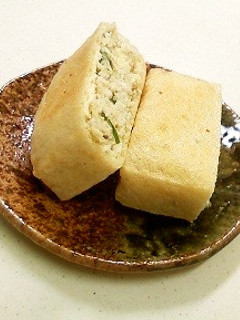 九陽 味噌味おからの揚げ詰め焼き-レシピのメイン写真