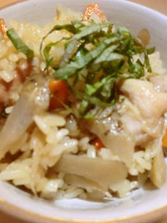 鶏ごぼうご飯-レシピのメイン写真
