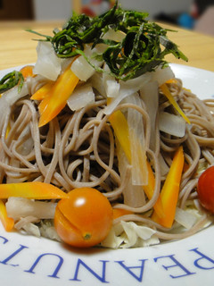 お蕎麦deサラダ-レシピのメイン写真