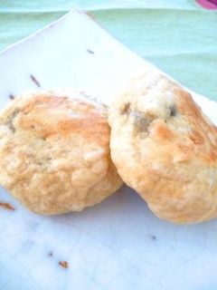 そば粉のお焼きinなすと大葉の甘辛味噌-レシピのメイン写真
