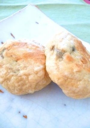 そば粉のお焼きinなすと大葉の甘辛味噌-レシピのメイン写真