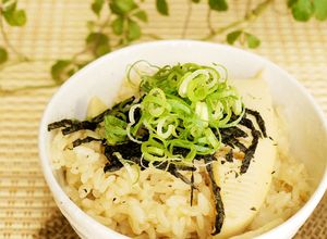 帆立缶で☆帆立と筍の炊き込みご飯-レシピのメイン写真