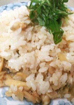 炊飯器で★アサリのむき身バターライス-レシピのメイン写真
