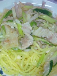 超~あっさり♪塩麹のねぎ焼きそば-レシピのメイン写真