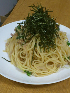 みょうがツナ大葉カイワレの冷製パスタ-レシピのメイン写真