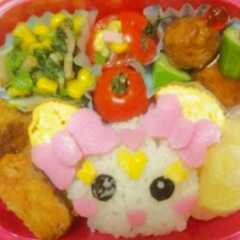 プリキュア☆キャンディのキャラ弁当-レシピのメイン写真