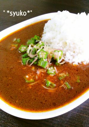 カレーのトッピングに＊茗荷オクラ＊-レシピのメイン写真