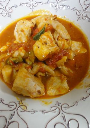 簡単！鶏胸肉のトマト煮込み-レシピのメイン写真