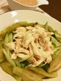 レンジで簡単胸肉しっとり！おいしい棒棒鶏