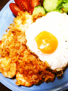 おうちで作る!海老入りナシゴレン風炒飯-レシピのメイン写真