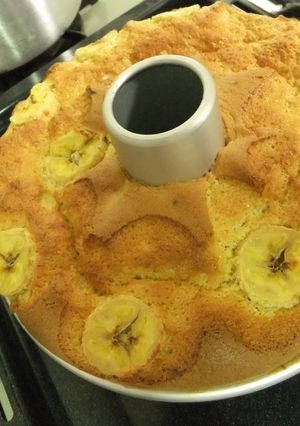 バナナシフォンケーキ-レシピのメイン写真
