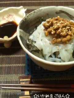 ☆簡単♪いか納豆ごはん☆-レシピのメイン写真