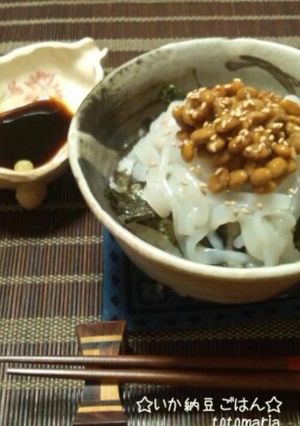 ☆簡単♪いか納豆ごはん☆-レシピのメイン写真