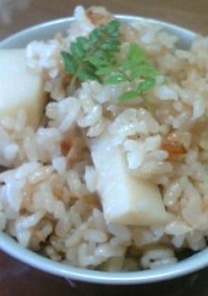 ツナたけのこご飯-レシピのメイン写真