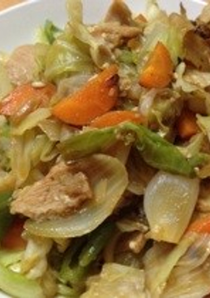 ソイミートと野菜の塩麹炒め-レシピのメイン写真