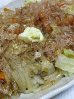 *バター風味としょうゆの焼きうどん*-レシピのメイン写真