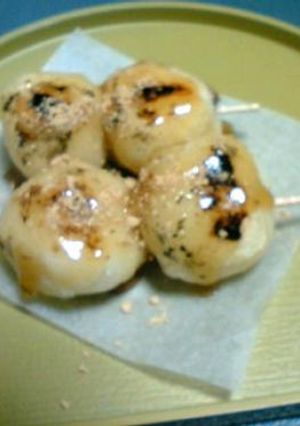 焼き目はフライパン！みたらしだんご-レシピのメイン写真