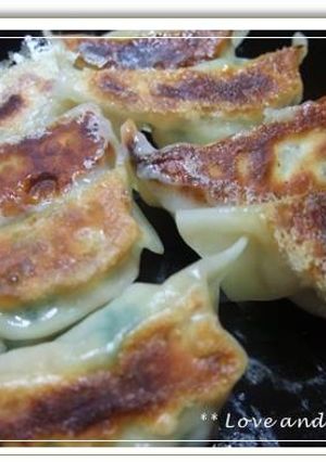 羽つき餃子って難しいですね(;´Д`)ノ-レシピのメイン写真