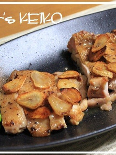 【農家のレシピ】ガーリックチキンステーキ-レシピのメイン写真