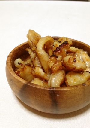 醤油麹で簡単っ！鶏皮deおつまみ-レシピのメイン写真