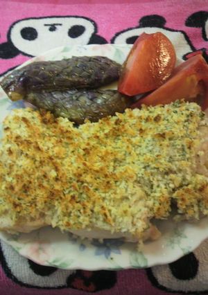 むね肉のパン粉焼き-レシピのメイン写真