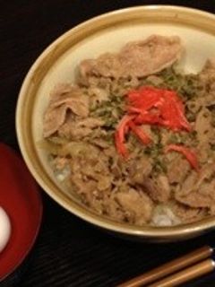 麺つゆで簡単牛丼-レシピのメイン写真