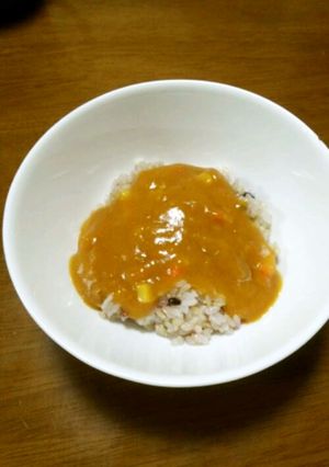 子供大好き♡簡単♬雑穀チーズご飯のカレー-レシピのメイン写真