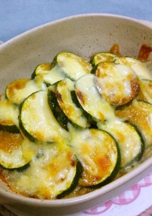 ズッキーニのわさマヨ焼き-レシピのメイン写真
