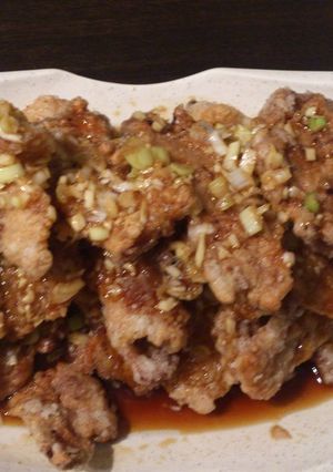 揚げ豚肉の香味ソースかけ-レシピのメイン写真