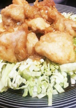 15分で完成☆節約☆鶏肉の油淋鶏風-レシピのメイン写真