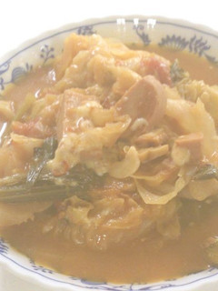 超簡単★キャベツのトマトチーズ煮込み-レシピのメイン写真