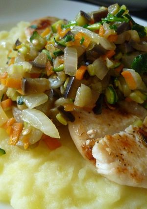 野菜もたっぷり☆鶏肉のソテー-レシピのメイン写真