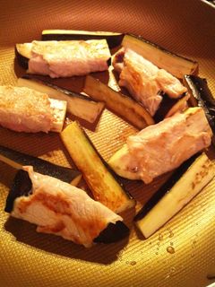 焼肉のタレで★なすの肉巻-レシピのメイン写真