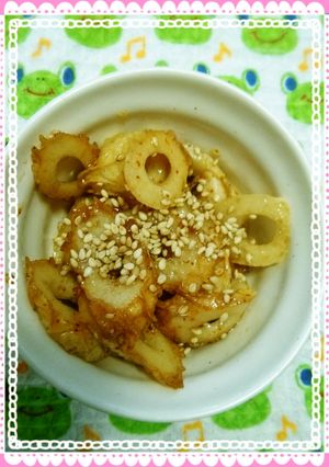 竹輪の甘辛炒め-レシピのメイン写真
