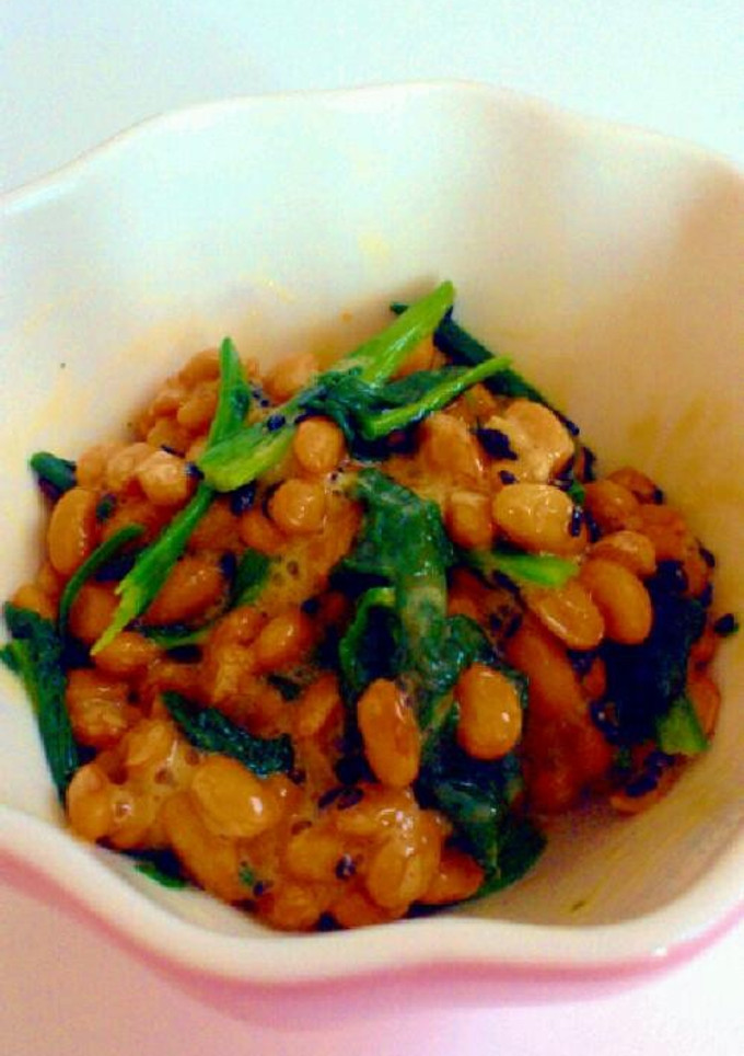 ほうれん草の納豆和え♪-レシピのメイン写真