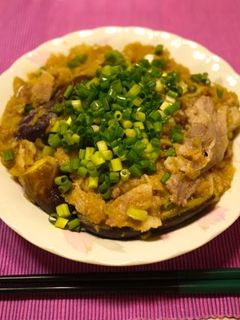 豚肉となすとエノキの「みぞれ煮」-レシピのメイン写真